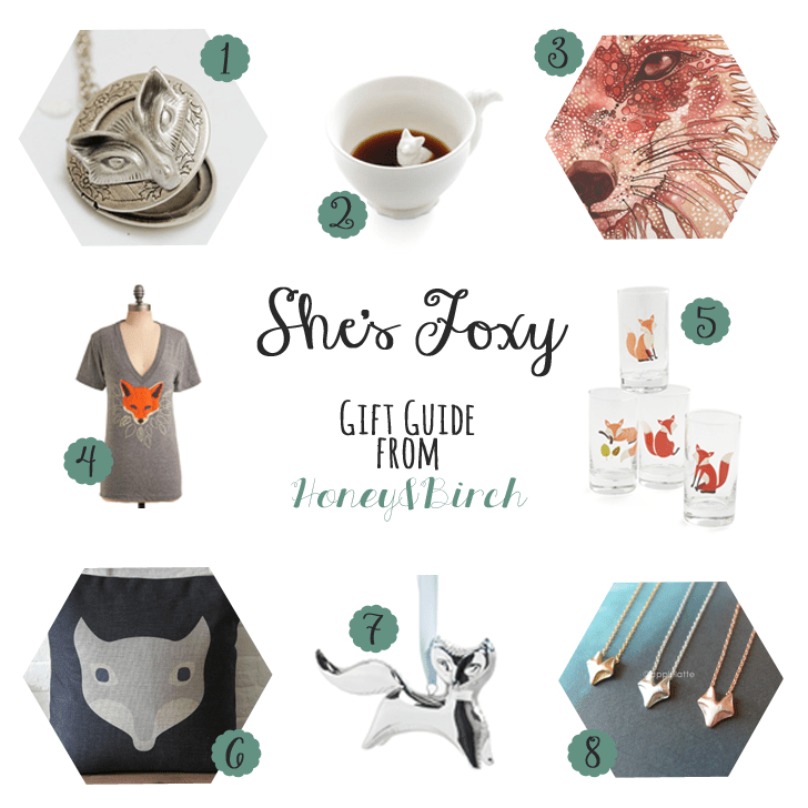 Fox Inspired Gifts For Her Under $30