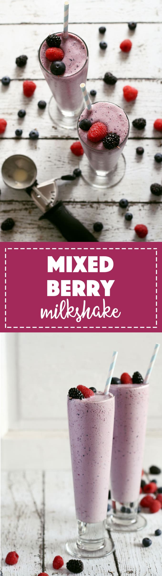 Mixed Berry Milkshake Recipe Perfect for Summer