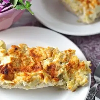 When chicken for dinner gets boring, make this Parmesan Artichoke Chicken dish! | honeyandbirch.com