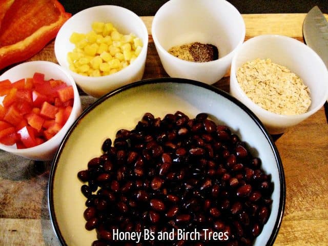 Spicy Black Bean Burger | Honey Bs and Birch Trees