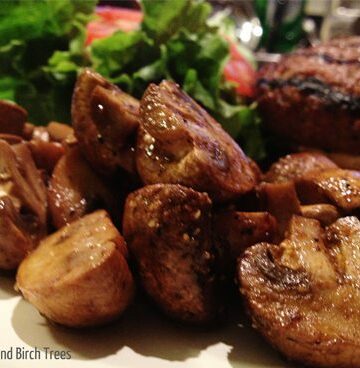 Easy Grilled Mushrooms