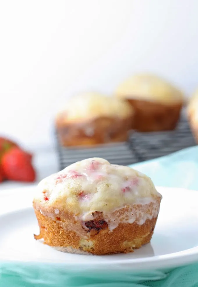 Springtime Strawberry Muffins