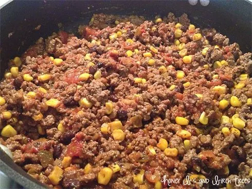 Corn and Black Bean Sloppy Joes