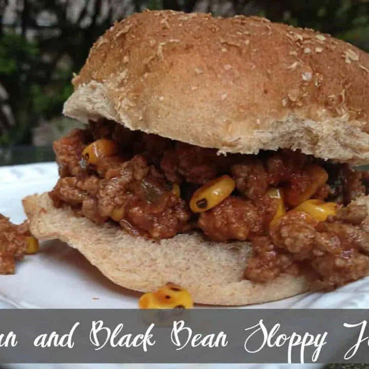 Corn and Black Bean Sloppy Joes