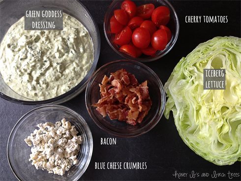 Green Goddess Wedge Salad