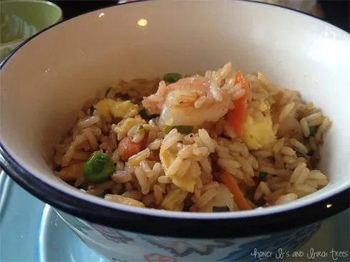 Shrimp Fried Rice with Sweet Soy Sauce