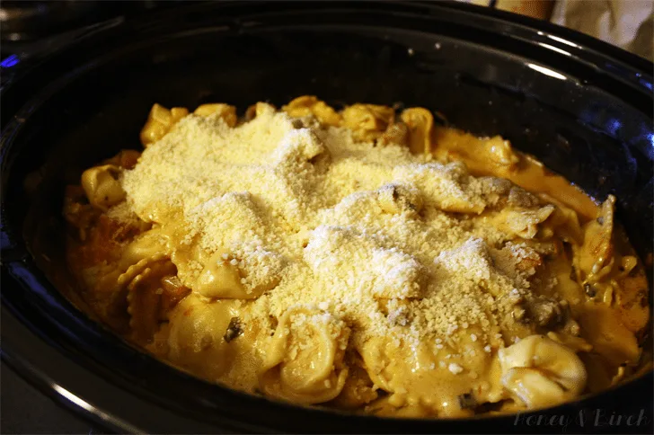 Slow Cooker Tuscan Pasta