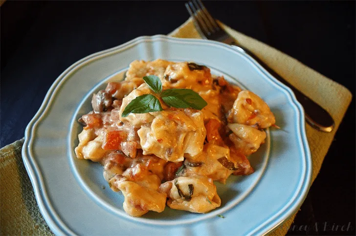 Slow Cooker Tuscan Pasta