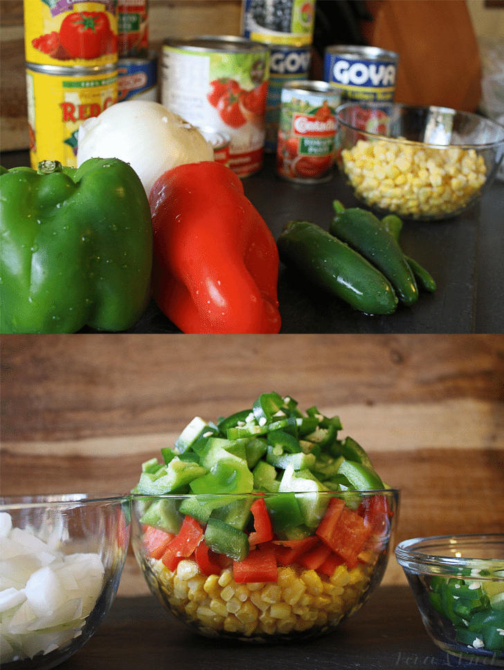 Everything but the kitchen sink chili is hearty! Full of meat and veggies, it's bound to become your favorite chili recipe.