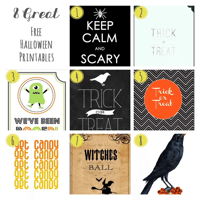 Free Halloween Printables