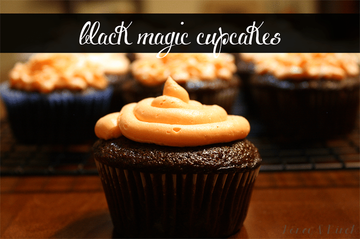 Black Magic Cupcakes