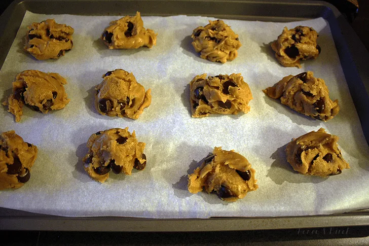 Dark Chocolate Chip Cookies