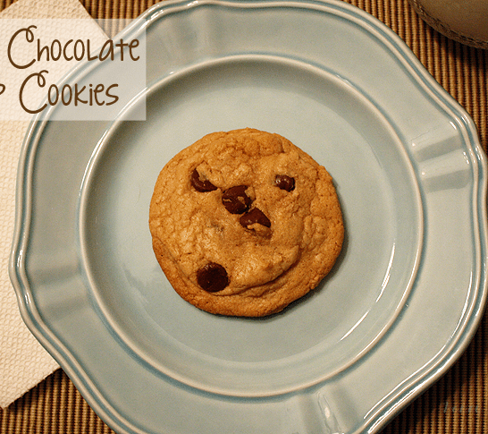 Dark Chocolate Chip Cookies