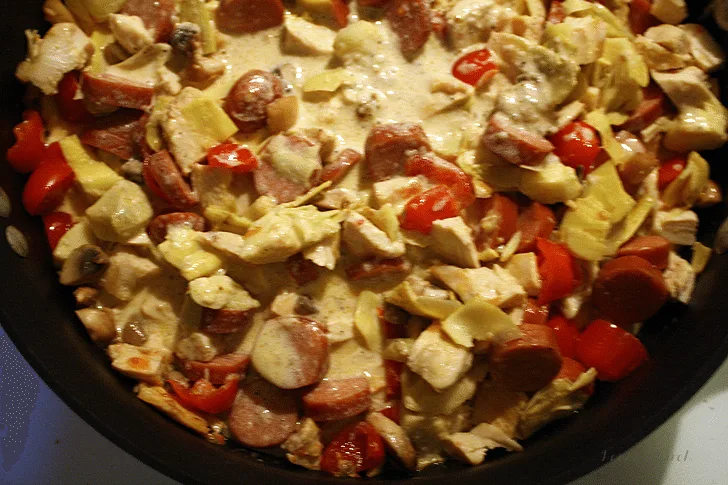 Spicy Romano Chicken Pasta