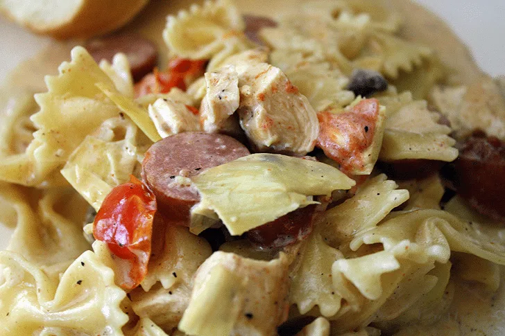 Spicy Romano Chicken Pasta