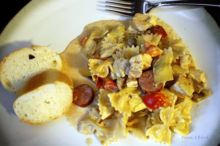 Spicy Romano Chicken Pasta