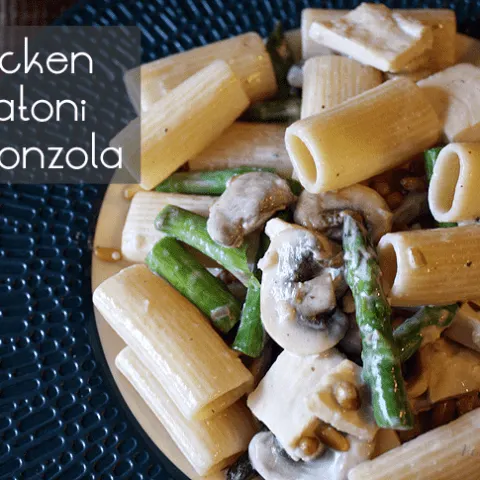Chicken Rigatoni Gorgonzola