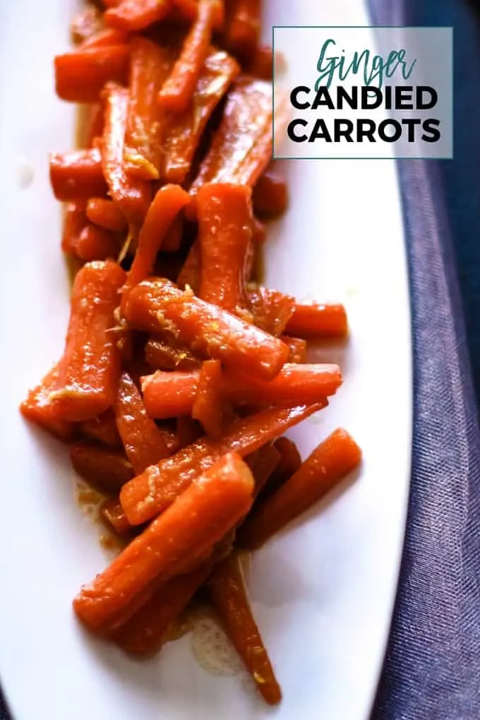 ginger candied carrots recipe