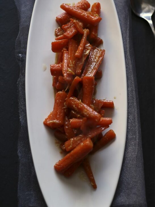 Ginger Candied Carrots