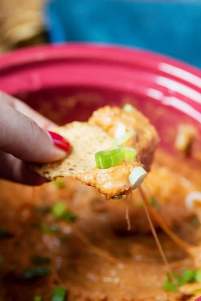 Crock Pot Bean Dip {Prepped in 5 Minutes!}