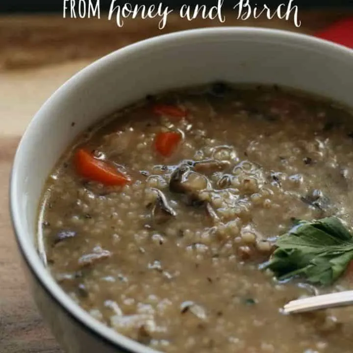 Beef Mushroom Barley Soup