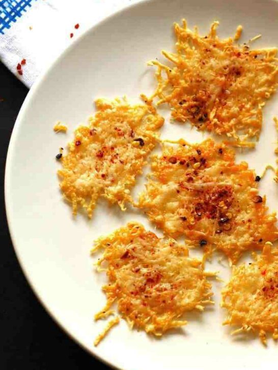 Parmesan Red Pepper Crisps