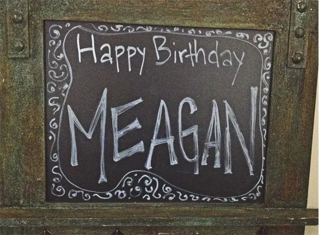 Happy Birthday Meagan!