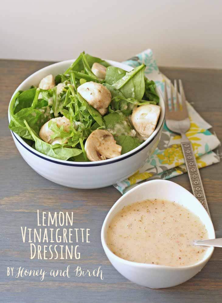 Lemon Vinaigrette Dressing