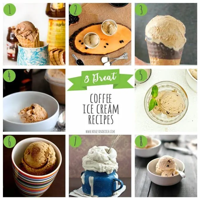 8 Great Coffee Ice Cream Recipes - Honey and Birch