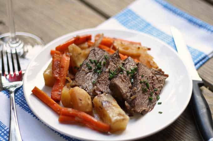 Slow Cooker Pot Roast | Honey and Birch