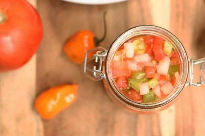 Tomato Habanero Relish | Honey and Birch