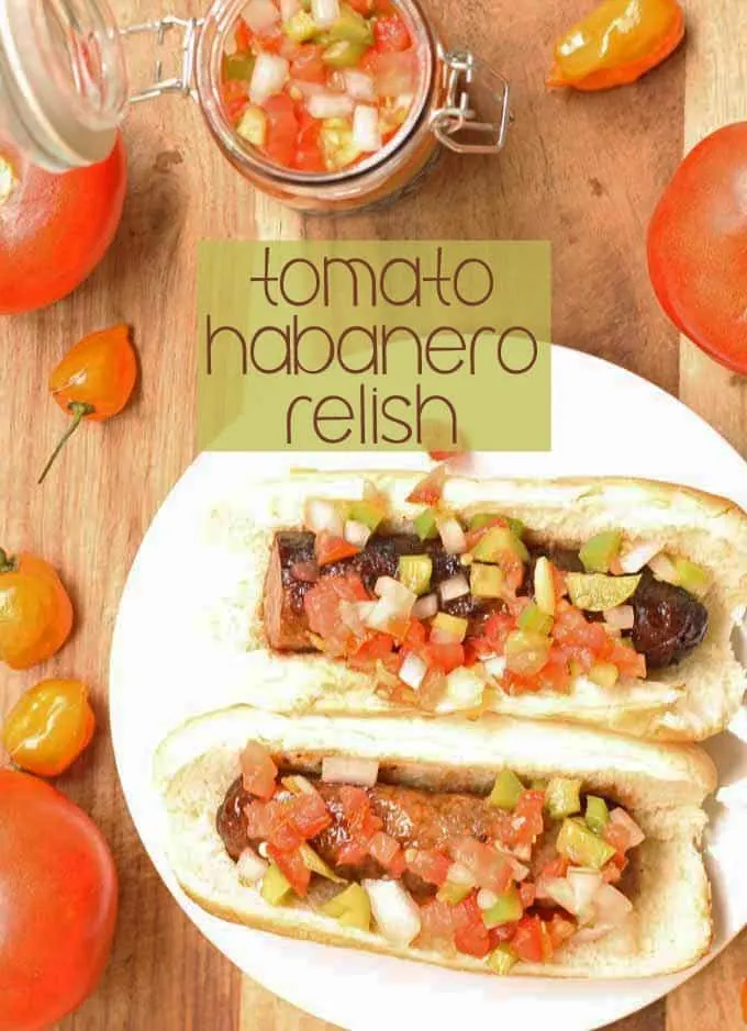 Tomato Habanero Relish | Honey and Birch
