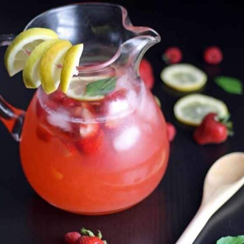 Berry Basil Lemonade