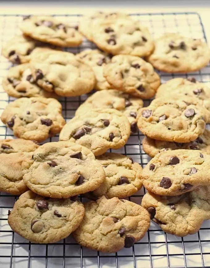 These duck fat chocolate chip cookies are a great alternative to the traditional cookie. Only 10 minutes to bake! >> Honey and Birch | www.honeyandbirch.com