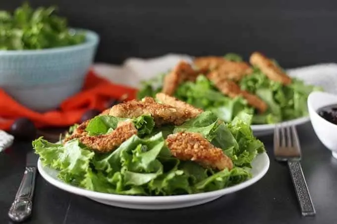 Duck Tender Salad with Cherry Balsamic Dressing | Honey and Birch