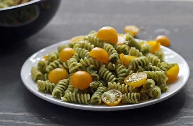 Summer Pesto Pasta | Honey and Birch