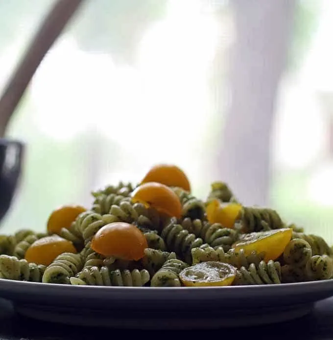 Summer Pesto Pasta | Honey and Birch