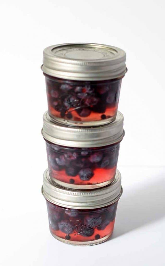 Pickled Blueberries - Honey and Birch