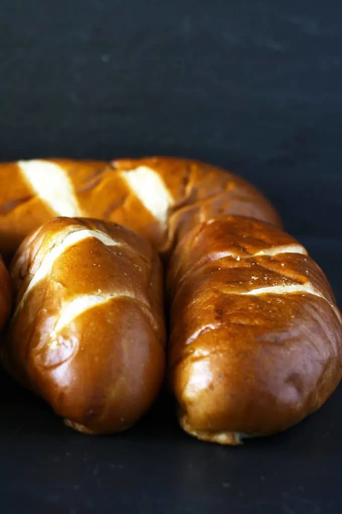 pretzel buns