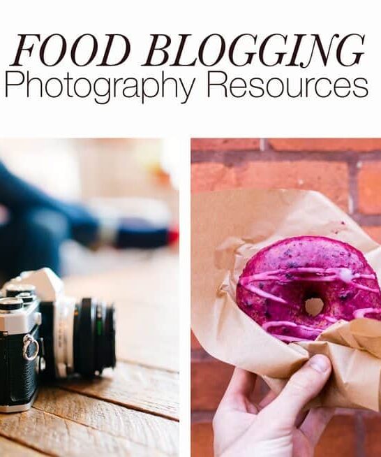 Food Blogging Photography Resources