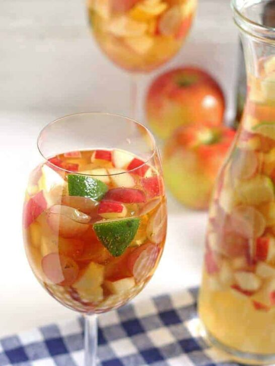 White Wine Apple Cider Sangria