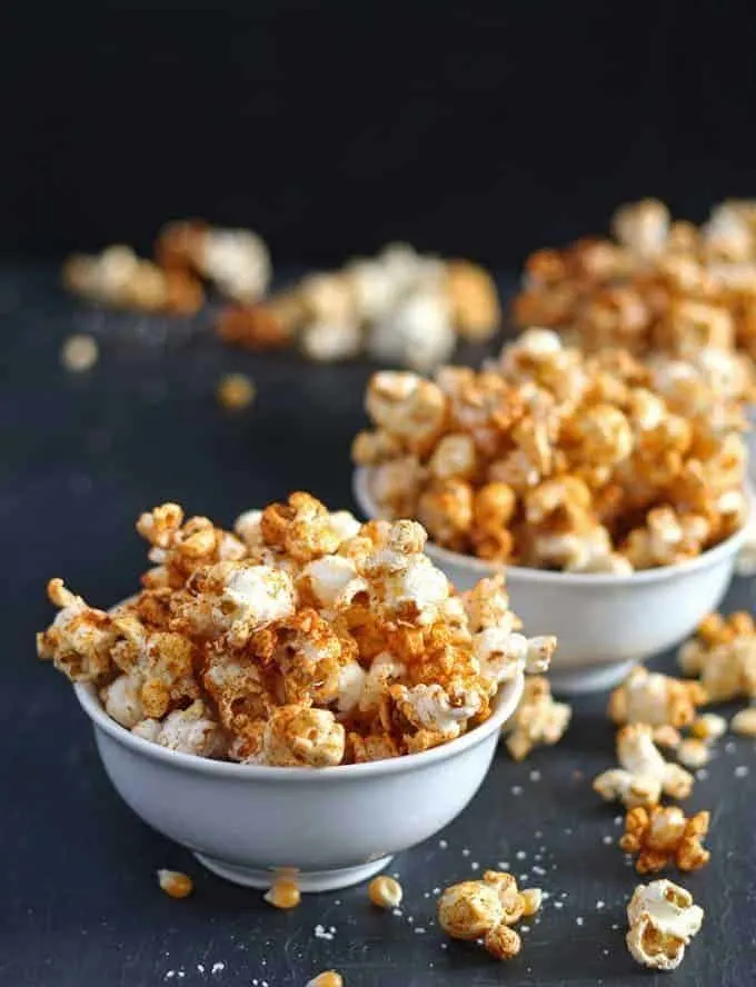 Duck Fat Paprika Popcorn - Honey and Birch