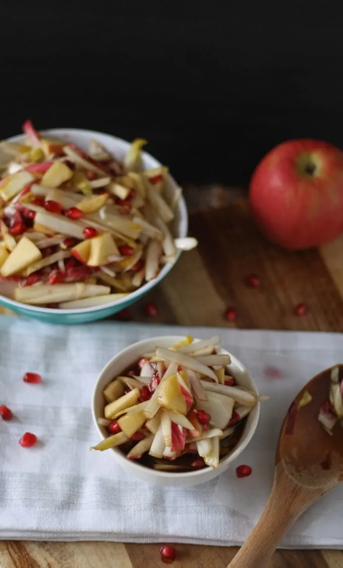 Sweet Endive Salad | www.honeyandbirch.com