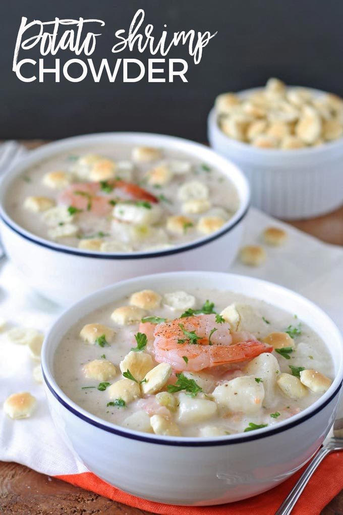 potato shrimp chowder pin
