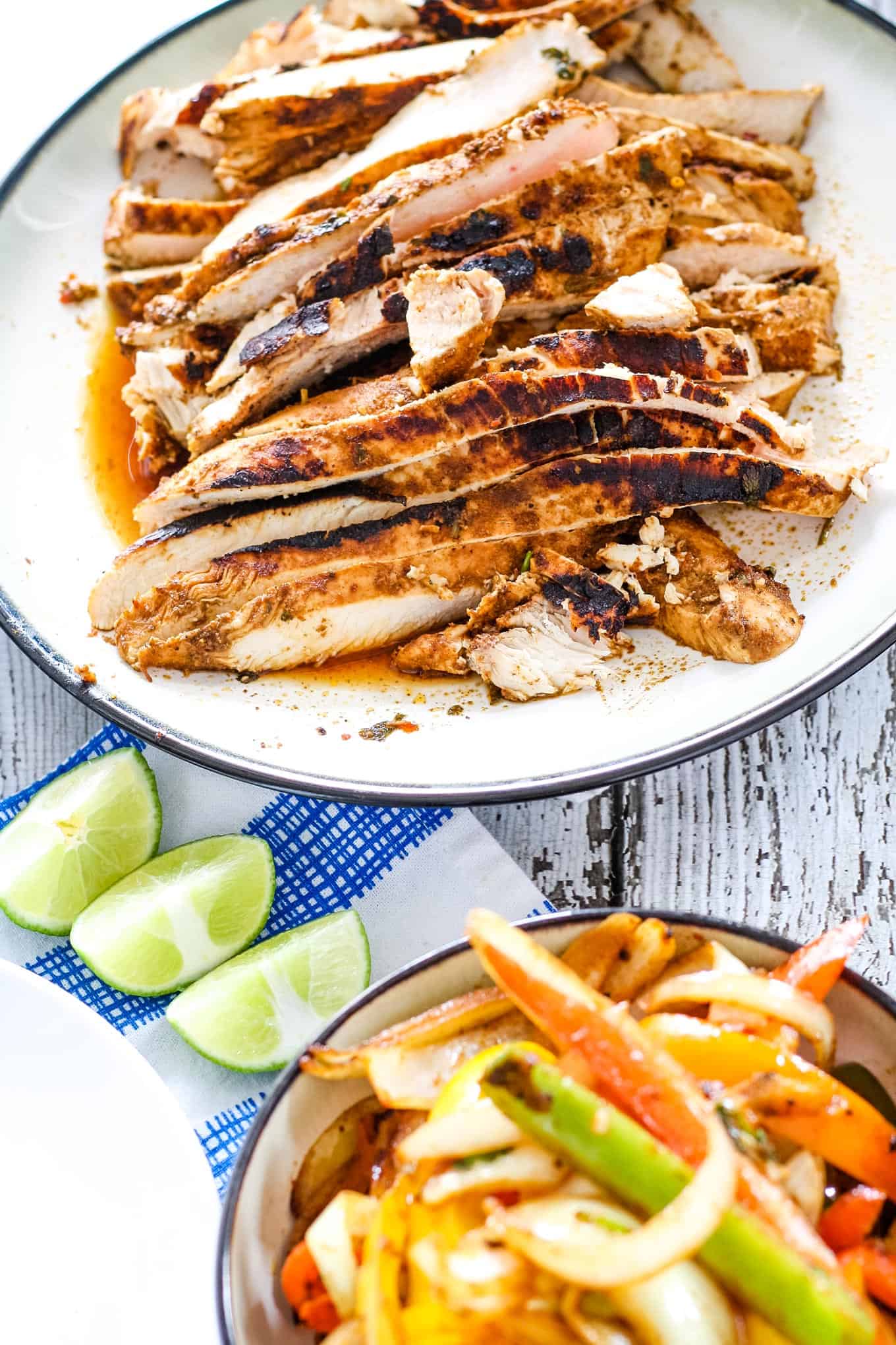 Chicken Fajita Recipe Full of Vegetables! » The Thirsty Feast by