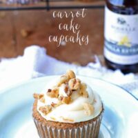 Carrot Cake Cupcakes | www.honeyandbirch.com | #WindyCityBloggers #rodellevanilla #madewithrodelle