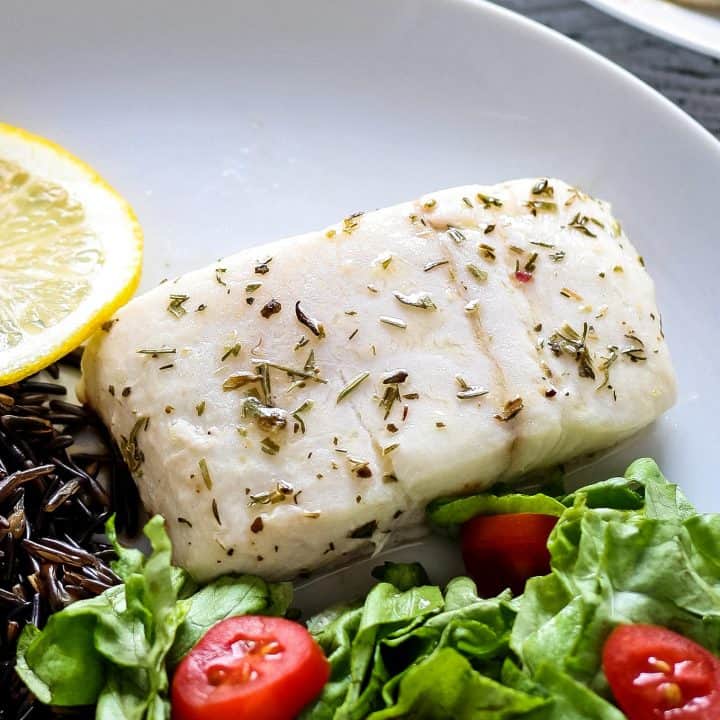 baked alaskan halibut