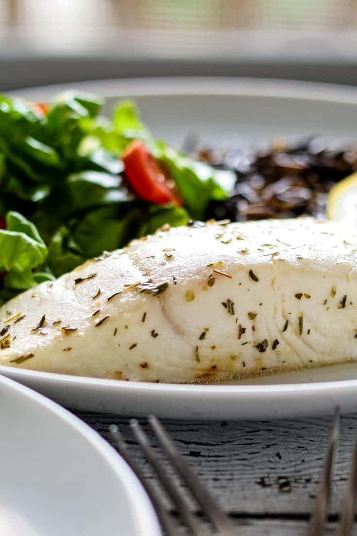 Easy Baked Alaskan Halibut 30 Minute Dinner!