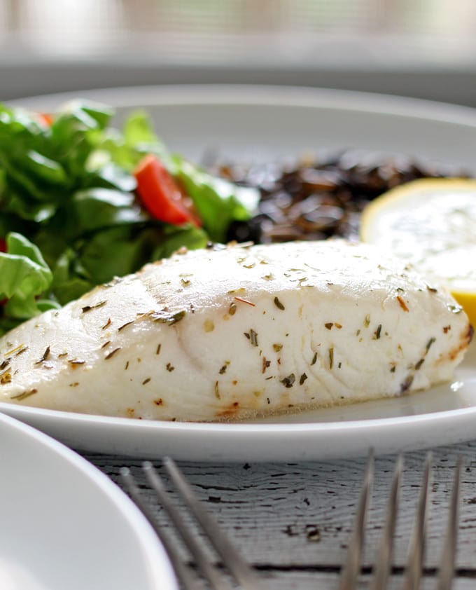 Easy Baked Alaskan Halibut - 30 Minute Dinner!