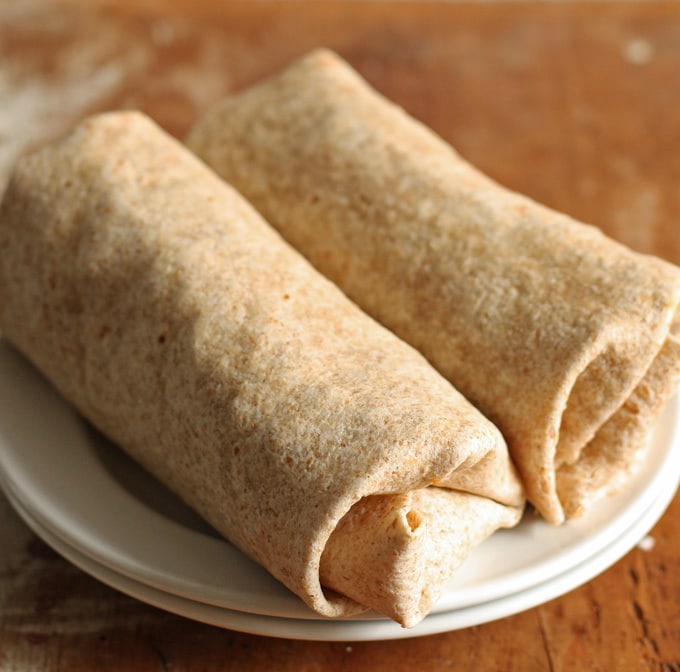 Egg Soy Meat Breakfast Burrito Honey and Birch